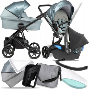 Wózek Tutis 3w1 Sky 063 Turquoise I Maxi-cosi Citi