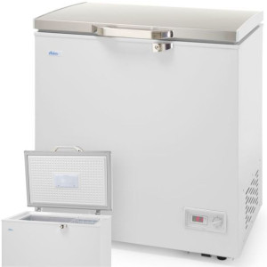 Zamrażarka skrzyniowa klapowa energooszczędna klasa A+ 70 W 140 l - Hendi 2