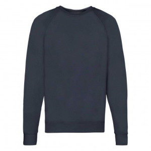 Bluza męska Lightweight Raglan Sweat Fruit of the Loom Ciemnogranatowy L