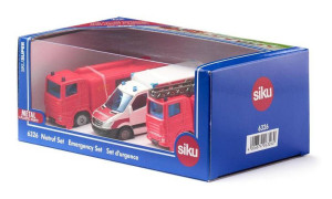Siku 6326 DUŻY ZESTAW prezentowy Straż karetka