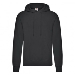 Bluza męska z kapturem Hooded Sweat Fruit of the Loom Czarny 3XL