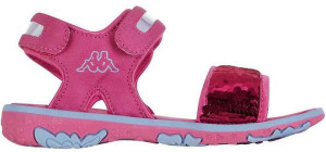 Sandały dla dzieci Kappa Seaqueen K Footwear Kids różowo-niebieskie 260767K