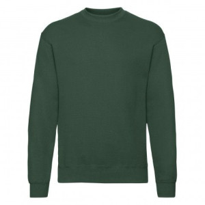 Bluza męska Set-In Sweat Fruit of the Loom Butelkowy zielony S