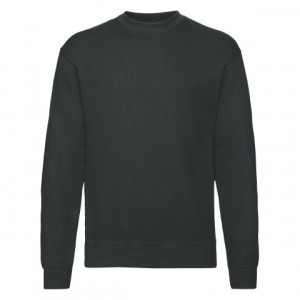 Bluza męska Set-In Sweat Fruit of the Loom Czarny 3XL