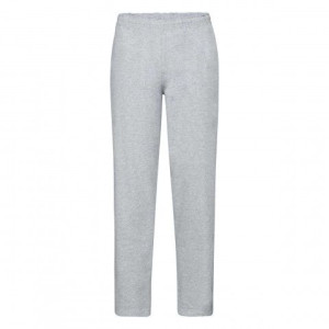Spodnie dresowe męskie z luźnymi nogawkami Fruit Of The Loom Heather Grey X
