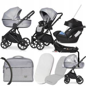 Riko 4w1 Nano Pro 01 Grey Fox I Cybex Aton 5 Baza