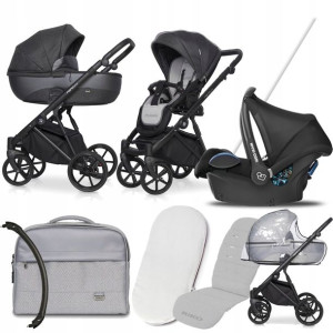 Wózek Riko 3w1 Nano Pro 06 Carbon I + Cabriofix