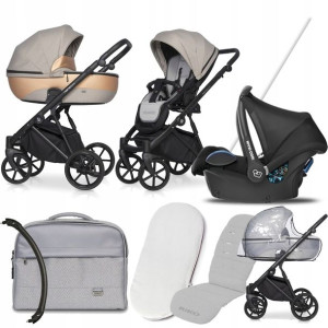 Wózek Riko 3w1 Nano Pro 04 Camel I + Cabriofix