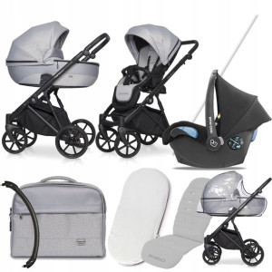 Wózek Riko 3w1 Nano Pro 01 Grey Fox I Fotelik Citi