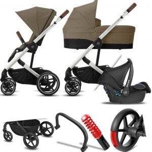 Cybex 3w1 Balios S Lux Slv 06 I+ Fotelik Cabriofix