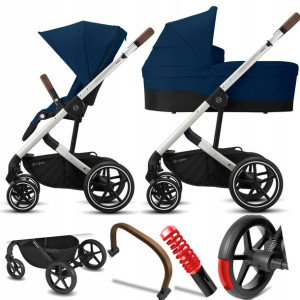Wózek 2w1 Cybex Balios S Lux Slv 02 Navy Blue