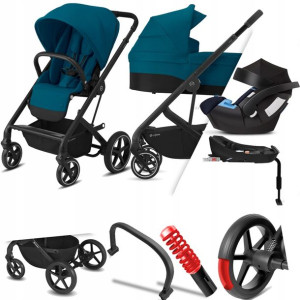 Wózek 4w1 Cybex Balios S Lux 03 I Cybex Aton +baza