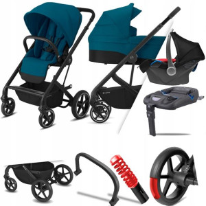 Wózek 4w1 Cybex Balios S Lux 03 I Fotel Kite+ Baza