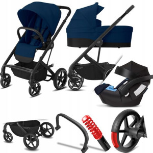 Wózek 3w1 Cybex Balios S Lux 02 I + Fotelik Aton 5