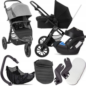 Baby Jogger 3w1 City Elite 2 Barre I + Cybex Aton