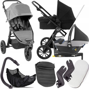 Baby Jogger 4w1 City Elite 2 Slate I Pebble Baza