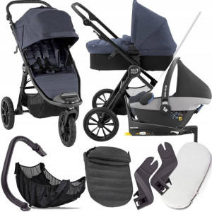 Baby Jogger 4w1 City Elite 2 Carbon I Pebble Baza