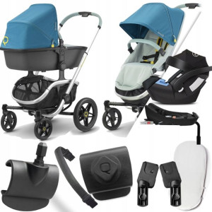Wózek Quinny 4w1 Vnc Vancouver 01, Cybex Aton Baza