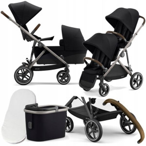 Cybex Rok Po Roku Bliźniaczy Gazelle S Tpe Black