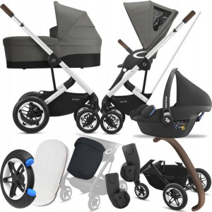 Wózek Cybex 3w1 Talos S Lux Slv 06 I + Pebble Pro