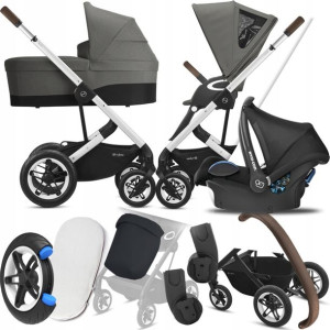 Wózek Cybex 3w1 Talos S Lux Slv 06 I + Cabriofix