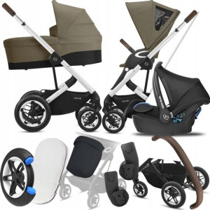 Wózek Cybex 3w1 Talos S Lux Slv 01 I + Cabriofix