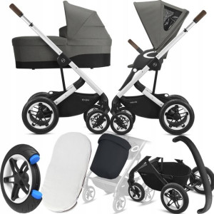 Wózek Cybex 2w1 Talos S Lux Slv 06 I + Akcesoria