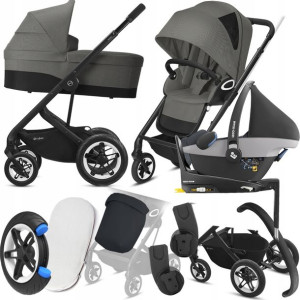 Wózek Cybex 4w1 Talos S Lux Blk 06 I Pebble + Baza