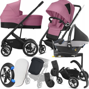 Wózek Cybex 4w1 Talos S Lux Blk 03 I Pebble + Baza