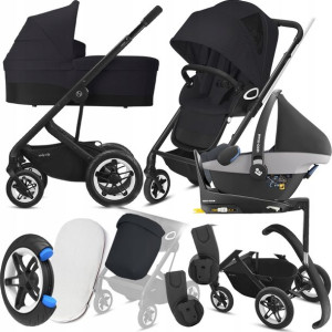 Wózek Cybex 4w1 Talos S Lux Blk 02 I Pebble + Baza
