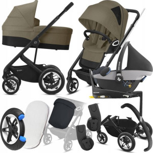 Wózek Cybex 4w1 Talos S Lux Blk 01 I Pebble + Baza