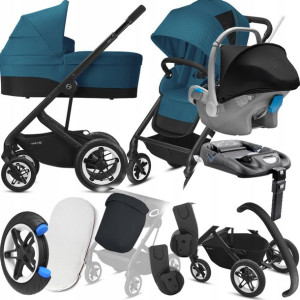 Wózek Cybex 4w1 Talos S Lux Blk 05 I Kite+ Baza