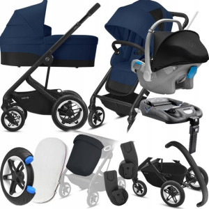 Wózek Cybex 4w1 Talos S Lux Blk 04 I Kite+ Baza