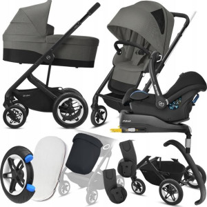 Wózek Cybex 4w1 Talos S Lux Blk 06, Cabriofix Baza