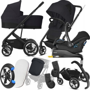 Wózek Cybex 4w1 Talos S Lux Blk 02, Cabriofix Baza