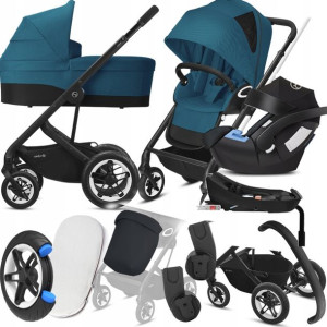 Wózek Cybex 4w1 Talos S Lux Blk 05 I Aton 5 + Baza