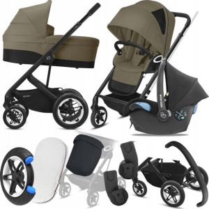 Wózek Cybex 3w1 Talos S Lux Blk 01 I +fotelik Citi