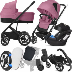 Wózek Cybex 3w1 Talos S Lux Blk 03 I + Cybex Aton