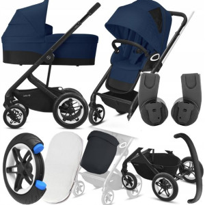 Wózek Cybex 2w1 Talos S Lux Blk 04 I + Adaptery Mc