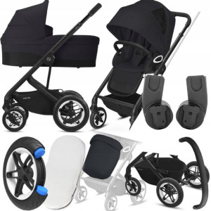 Wózek Cybex 2w1 Talos S Lux Blk 02 I + Adaptery Mc