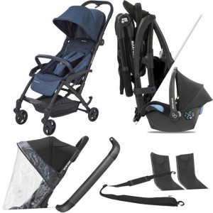 Wózek Maxi-cosi 3w1 Laika 02 Blue I + Fotelik Citi