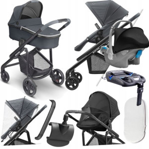 Wózek 4w1 Maxi-cosi Lila Cp 02 I Kite+ Baza Dock