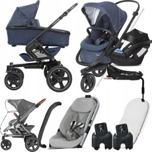 Wózek 4w1 Maxi-cosi Nova 3 09 I + Cybex Aton Baza