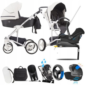 Wózek Bebetto 4w1 Torino 01 Br I Cabriofix + Baza