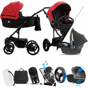 Wózek Bebetto 3w1 Torino 07 Cz I + Maxi-cosi Citi