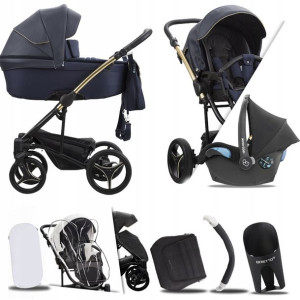 Bebetto 3w1 Torino Si 03 Gold I + Maxi-cosi Citi