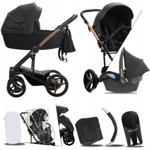 Bebetto 3w1 Torino Si 02 Miedź I + Maxi-cosi Citi