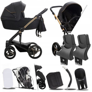Wózek Bebetto 2w1 Torino Si 01 Gold I + Adaptery