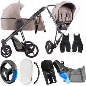 Wózek Bebetto 2w1 Flavio 01 | + Adaptery Cybex Mc