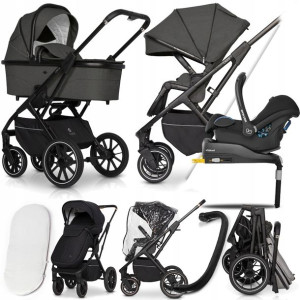 Wózek 4w1 Cavoe Axo 02 Shadow I Cabriofix + Baza